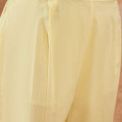 Cotton Schiffli Thread Work Kurta, Pant and Dupatta