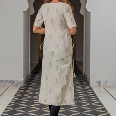 Floral Printed Pure Cotton Kurta
