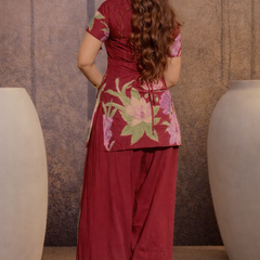 Sunlit Elegance in Floral Co-ords