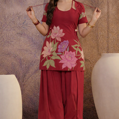 Sunlit Elegance in Floral Co-ords