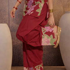 Sunlit Elegance in Floral Co-ords