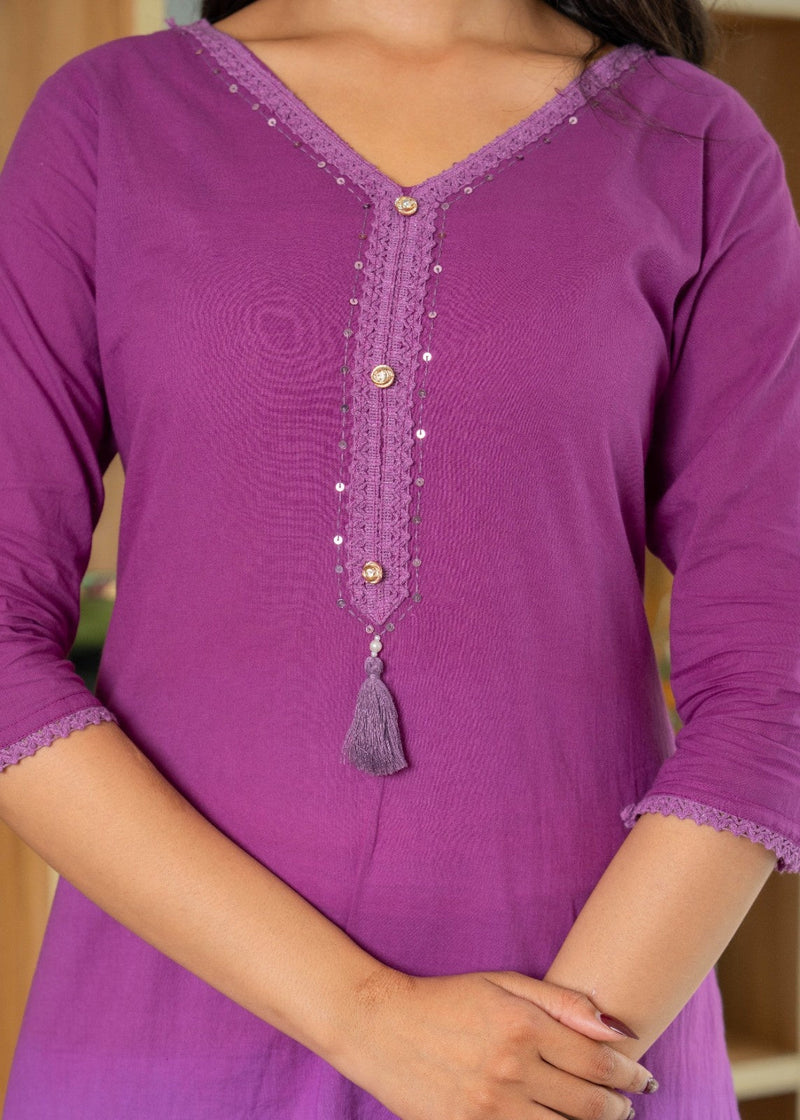 Pure Cotton Ombre Effect Kurta Pant  and  Dupatta