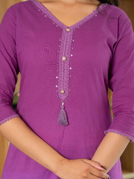 Pure Cotton Ombre Effect Kurta Pant  and  Dupatta