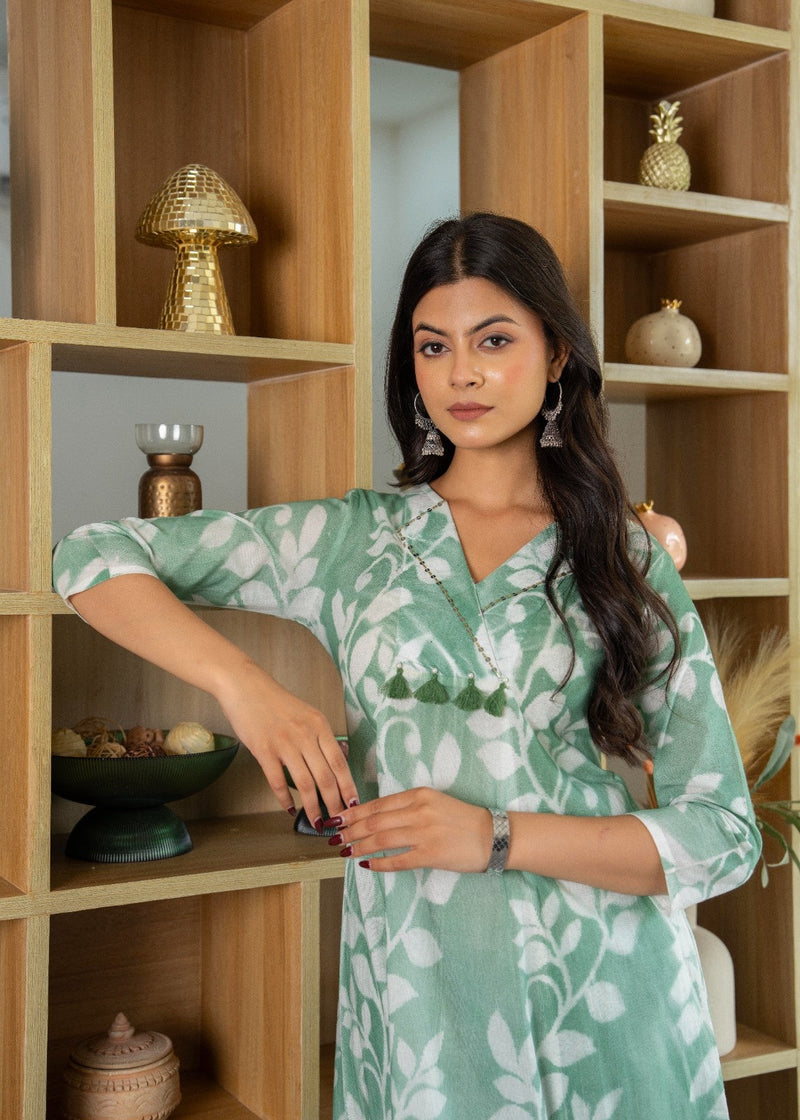 Pure Cotton Hand Printed Cord-Set