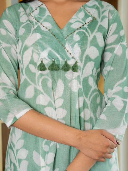 Pure Cotton Hand Printed Cord-Set