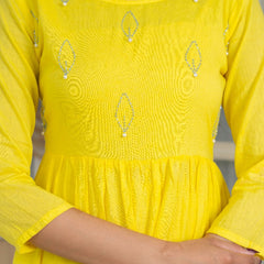 Mulcotton Tie and Dye Tiered Dress