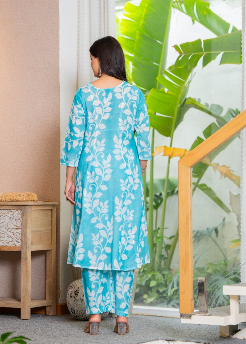 Pure Cotton Hand Printed Cord-Set