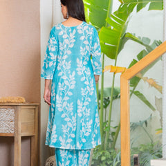 Pure Cotton Hand Printed Cord-Set