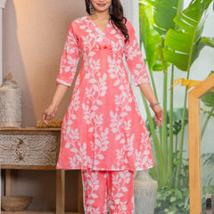 Pure Cotton Hand Printed Cord-Set