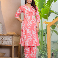 Pure Cotton Hand Printed Cord-Set