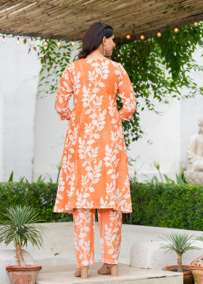 Pure Cotton Hand Printed Cord-Set