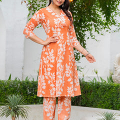 Pure Cotton Hand Printed Cord-Set