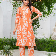 Pure Cotton Hand Printed Cord-Set