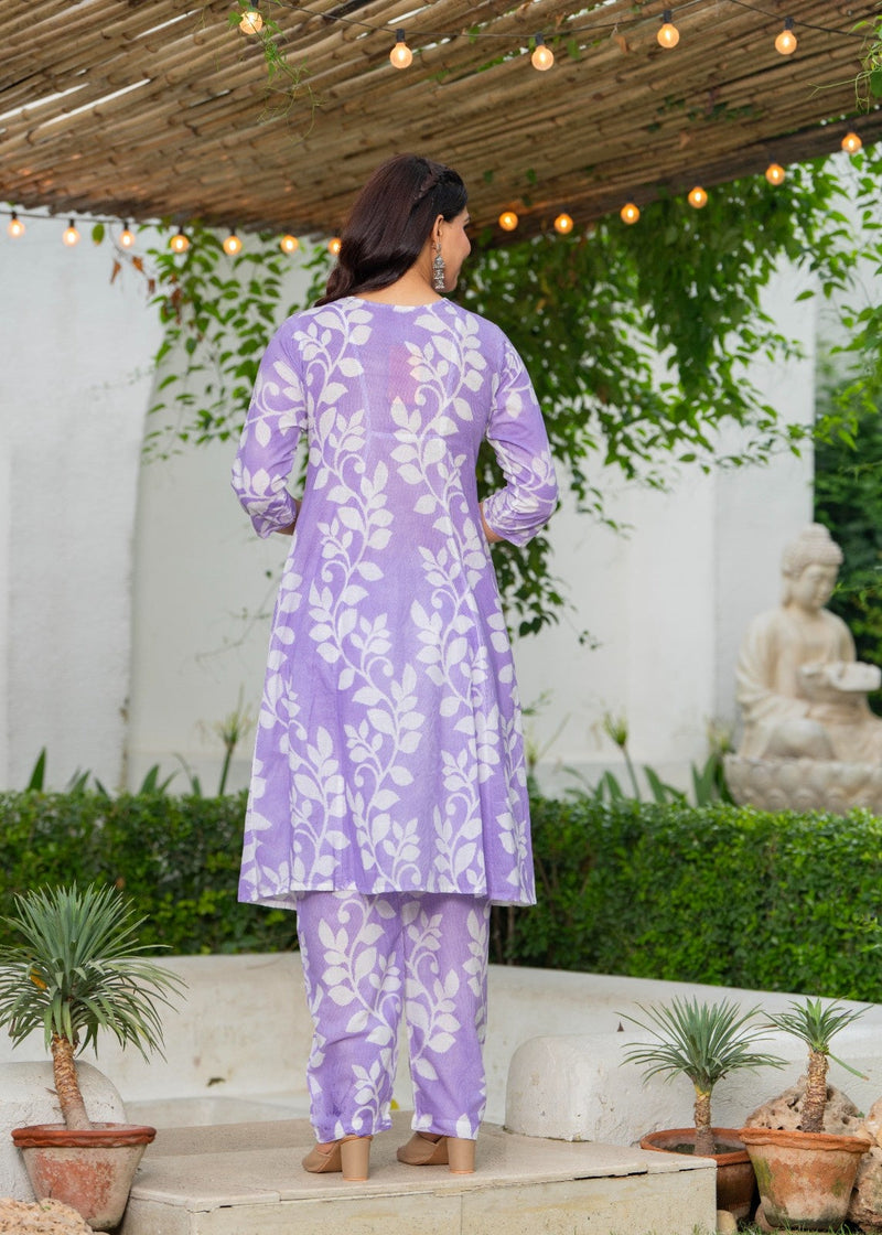 Pure Cotton Hand Printed Cord-Set