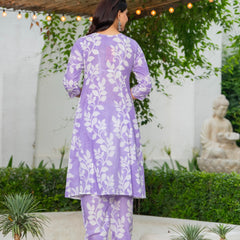 Pure Cotton Hand Printed Cord-Set