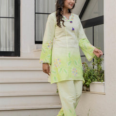 Woman Pakisthani Hand Painted Cord Set