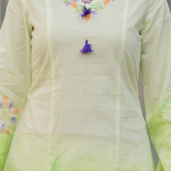 Woman Pakisthani Hand Painted Cord Set