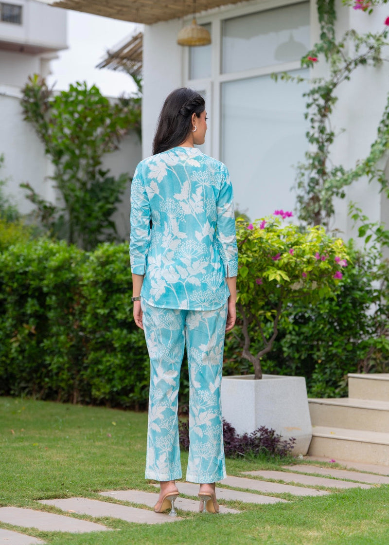 Pure Cotton Hand Printed Cord-Set