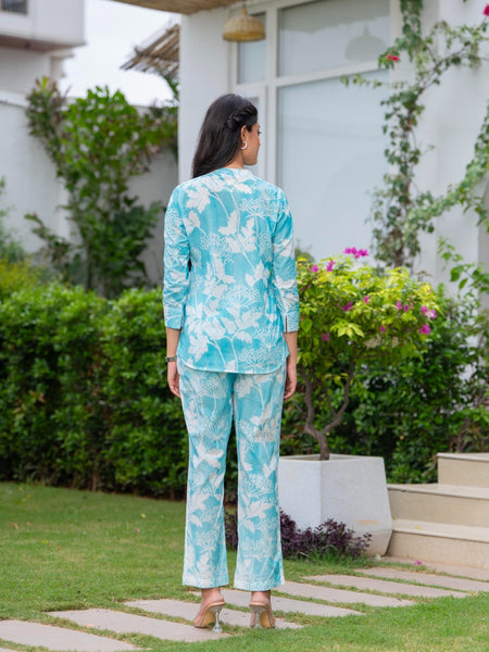 Pure Cotton Hand Printed Cord-Set