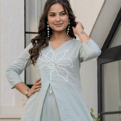 Woman Pakisthani Hand Painted Cord Set