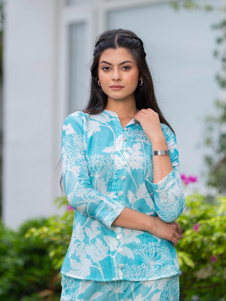 Pure Cotton Hand Printed Cord-Set