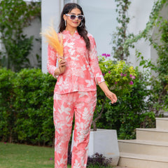 Pure Cotton Hand Printed Cord-Set