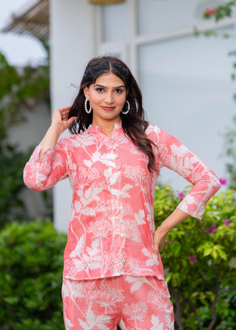 Pure Cotton Hand Printed Cord-Set