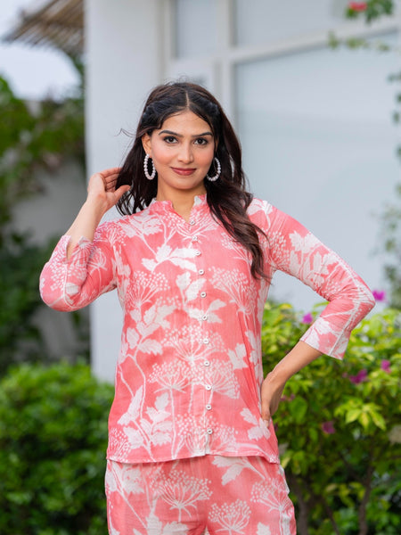 Pure Cotton Hand Printed Cord-Set