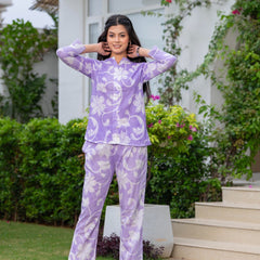 Pure Cotton Hand Printed Cord-Set