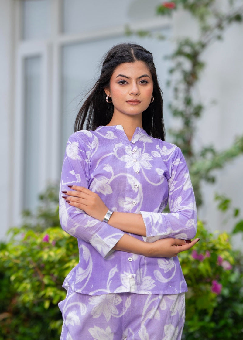 Pure Cotton Hand Printed Cord-Set