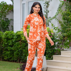 Pure Cotton Hand Printed Cord-Set