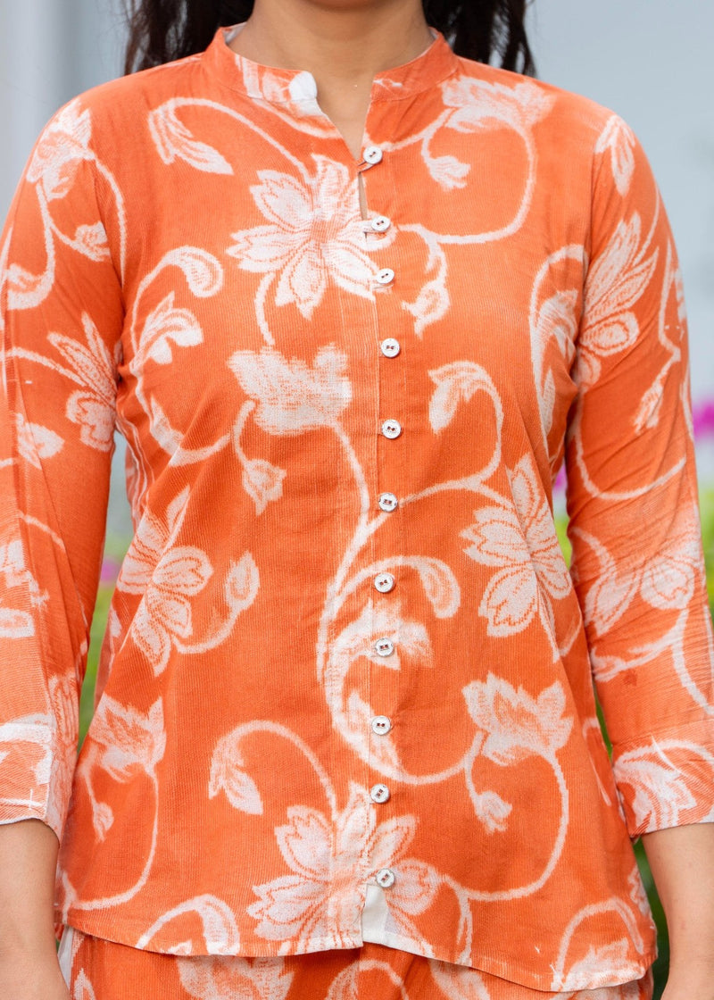 Pure Cotton Hand Printed Cord-Set