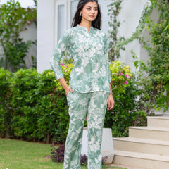 Pure Cotton Hand Printed Cord-Set