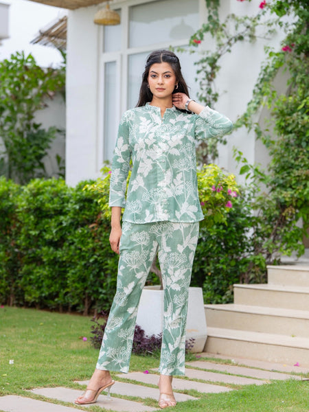 Pure Cotton Hand Printed Cord-Set