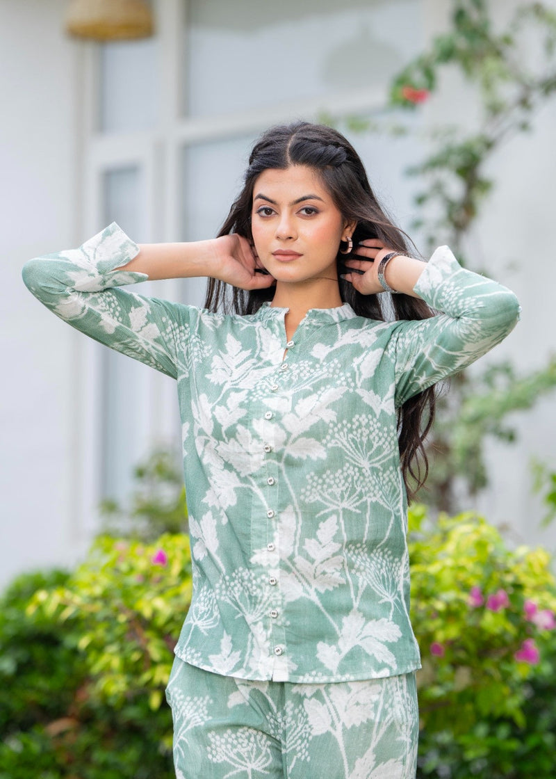 Pure Cotton Hand Printed Cord-Set