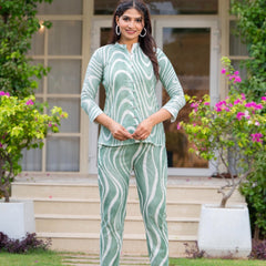 Pure Cotton Hand Printed Cord-Set