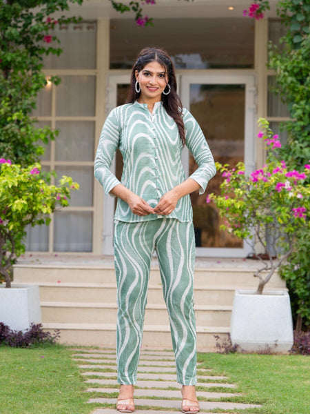 Pure Cotton Hand Printed Cord-Set