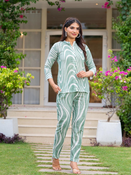 Pure Cotton Hand Printed Cord-Set