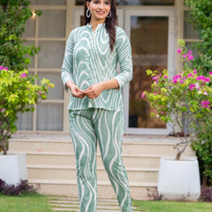 Pure Cotton Hand Printed Cord-Set