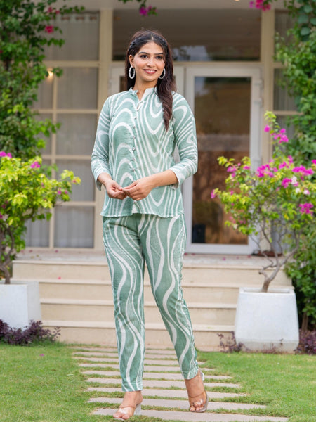 Pure Cotton Hand Printed Cord-Set