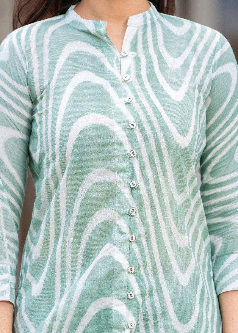 Pure Cotton Hand Printed Cord-Set