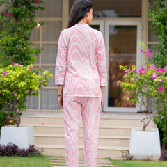 Pure Cotton Hand Printed Cord-Set