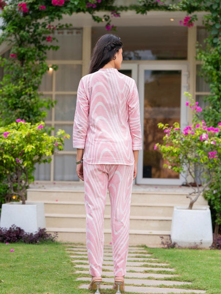 Pure Cotton Hand Printed Cord-Set