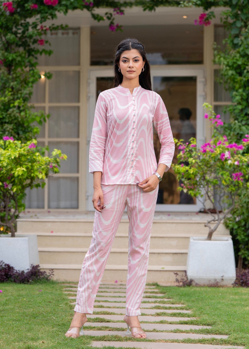 Pure Cotton Hand Printed Cord-Set