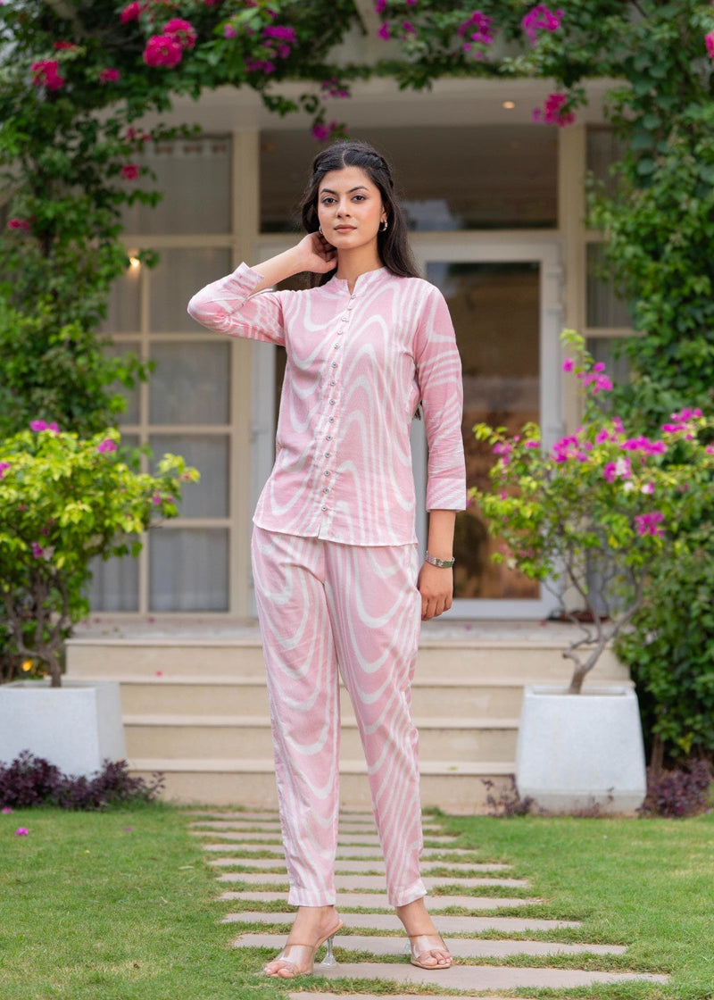 Pure Cotton Hand Printed Cord-Set