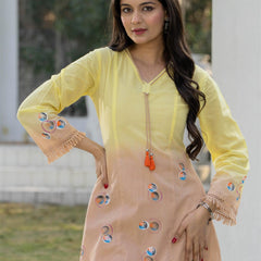 Woman Pakisthani Hand Painted Cord Set