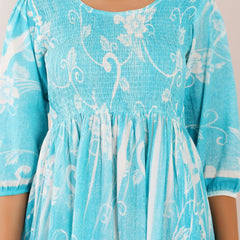 Pure Cotton Hand Painted Dress