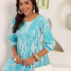 Pure Cotton Hand Painted Dress