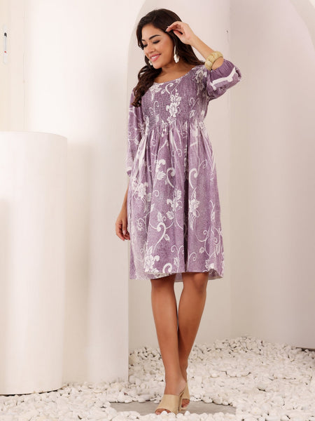 Pure Cotton Hand Painted Dress