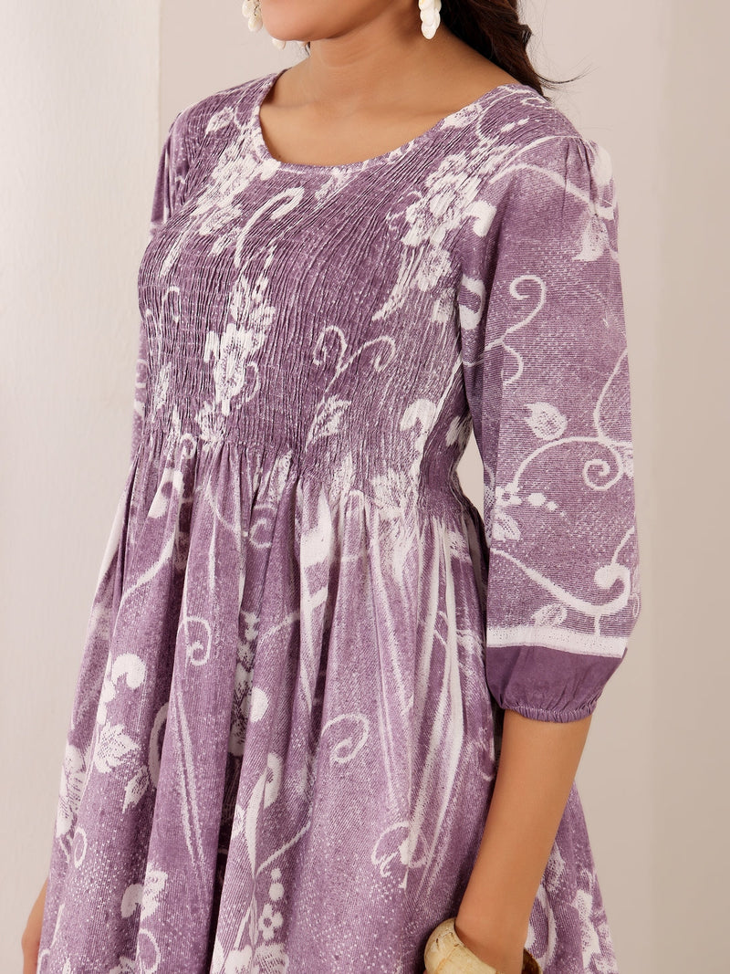 Pure Cotton Hand Painted Dress